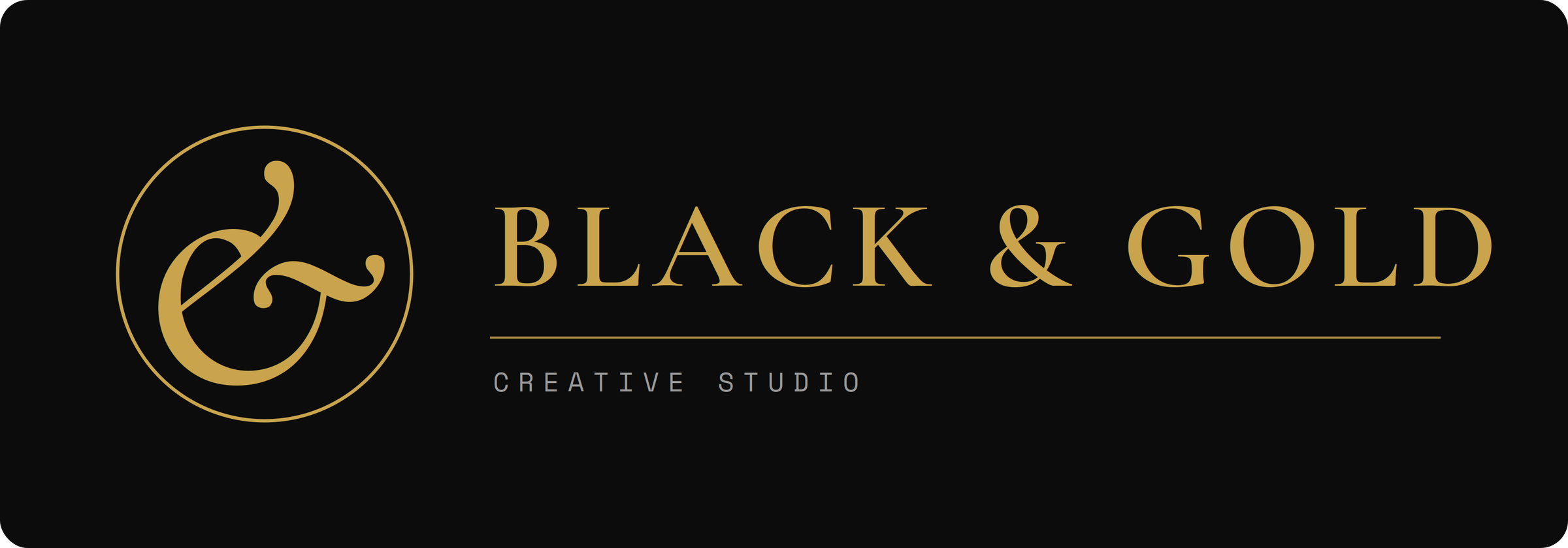 Black & Gold Creative Studio