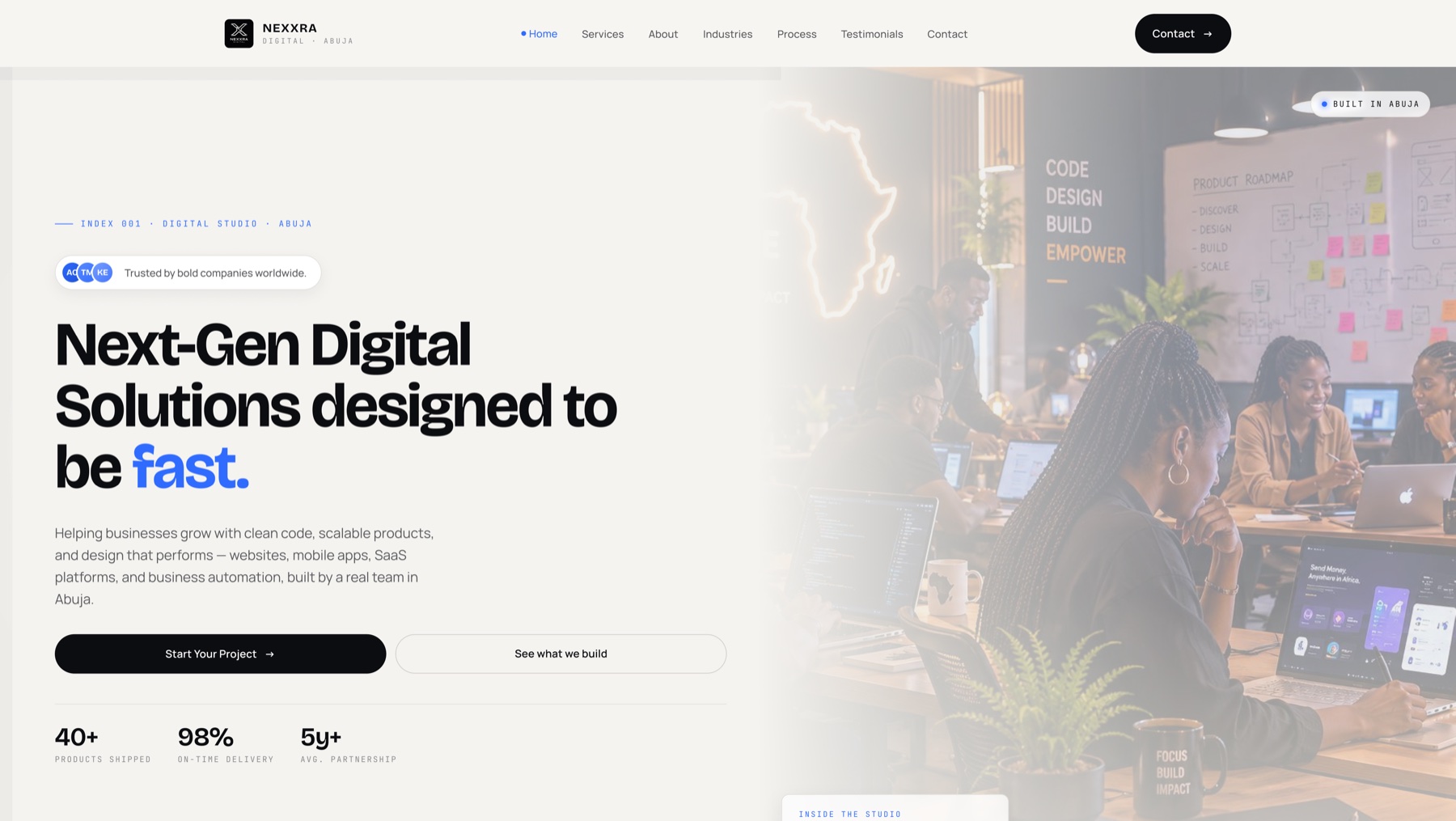 Nexxra Digital — website, and brand identity guide